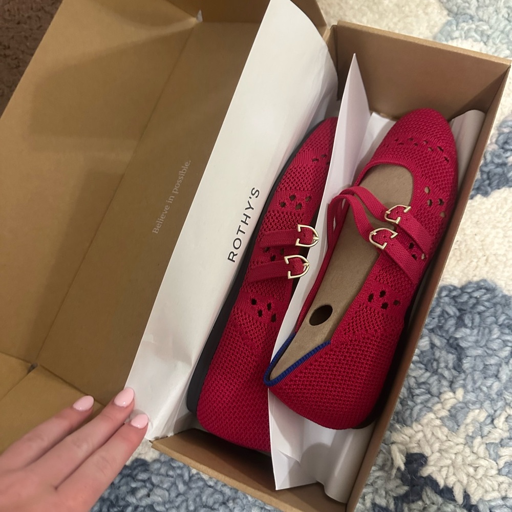 Red Rothy Shoes - Picture 3 of 4
